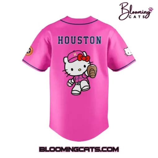 Houston Astros Hello Kitty Night Special Edition Pink Jersey