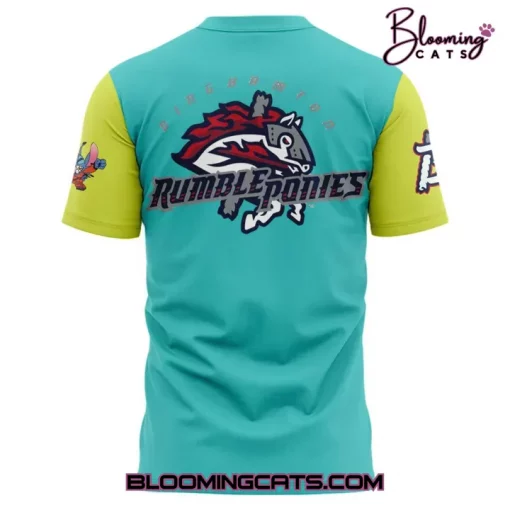 Binghamton Rumble Ponies x Stitch 2025 Limited Edition Shirt