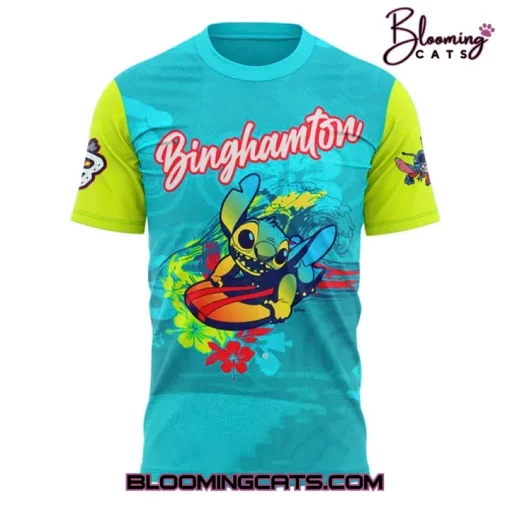 Binghamton Rumble Ponies x Stitch 2025 Limited Edition Shirt