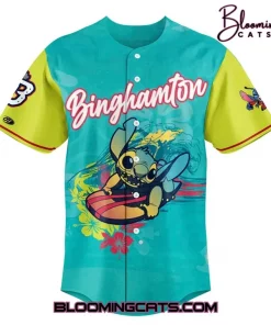 Binghamton Rumble Ponies x Stitch 2025 Limited Edition Jersey