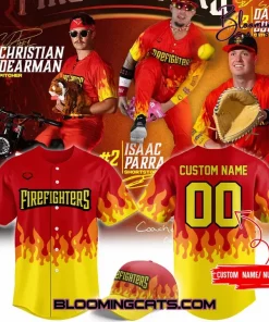 The Firefighters New 2025 Custom Baseball Jersey
