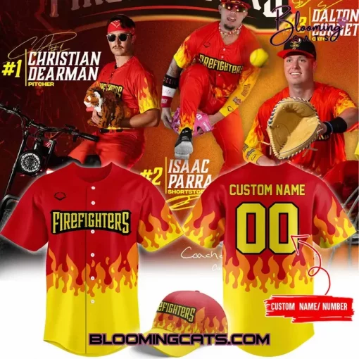 The Firefighters New 2025 Custom Baseball Jersey