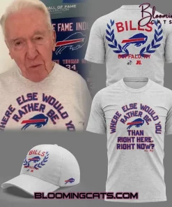 Buffalo Bills Homage Marv Levy Quote T-shirt