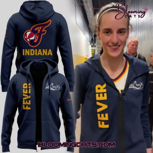 Caitlin Clark x Indiana Fever 2025 Special Edition Zip Hoodie