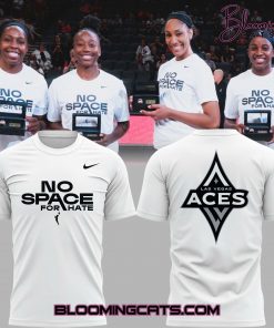 Las Vegas Aces “No Space For Hate” 2025 T-shirt