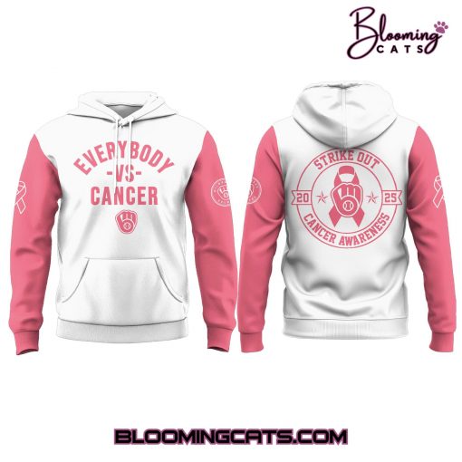 Milwaukee Brewers Everybody & Cancer Awareness Day Hoodie