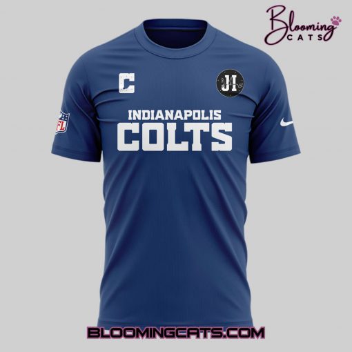 Indianapolis Colts “The Boss” Jim Irsay Patch Uniform T-shirt