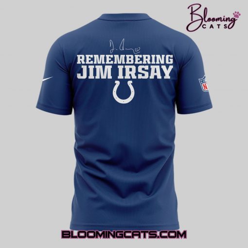 Indianapolis Colts “The Boss” Jim Irsay Patch Uniform T-shirt