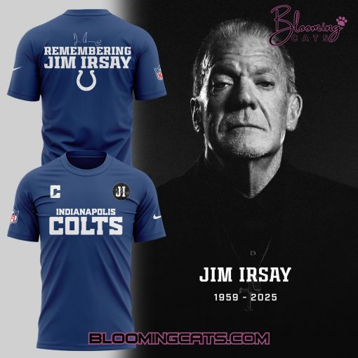Indianapolis Colts “The Boss” Jim Irsay Patch Uniform T-shirt