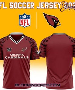 Arizona Cardinals NFL 2025 “Football x Football” Soccer Jersey