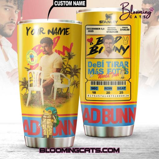 Bad Bunny DeBi TiRAR MaS FOToS Special Tumbler