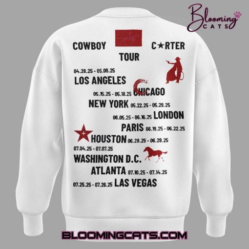 Beyoncé “COWBOY C★RTER TOUR” 2025 Sweatshirt