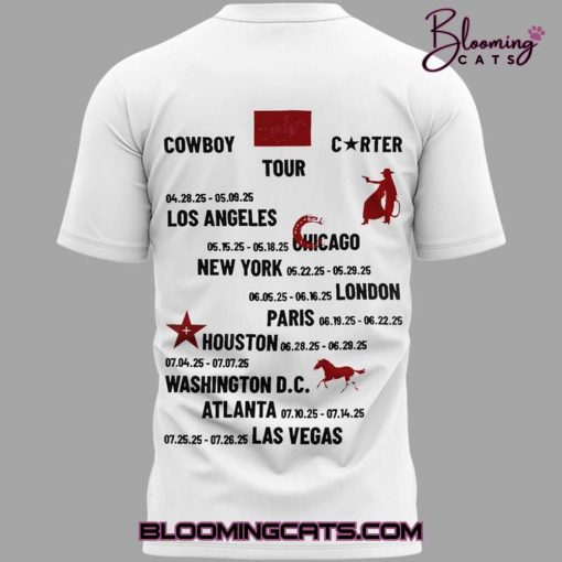Beyoncé “COWBOY C★RTER TOUR” 2025 Tee