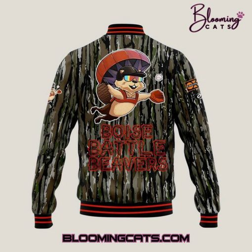 Boise Hawks x Boise Battle Beavers 2025 Baseball Jacket