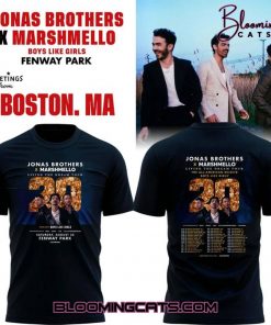 Boston Red Sox x Jonas Brothers JONAS20: Living The Dream Tour T-shirt