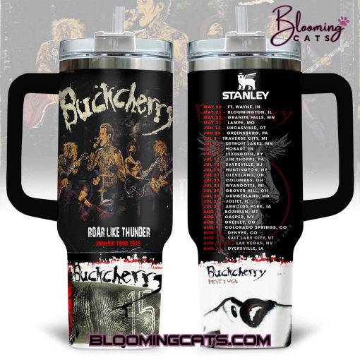 Buckcherry Summer Tour 2025 “Roar Like Thunder” Stanley Tumbler