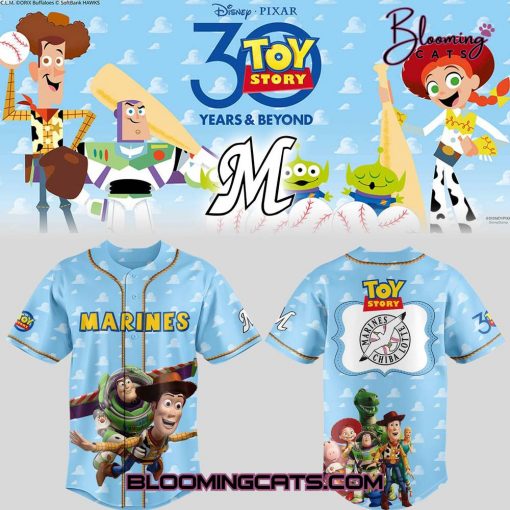 Chiba Lotte Marines x 30 Years Toy Story Baseball Jersey
