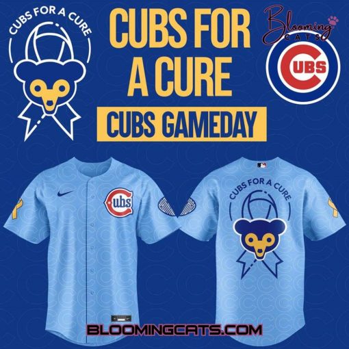 Chicago Cubs For a Cure Jersey