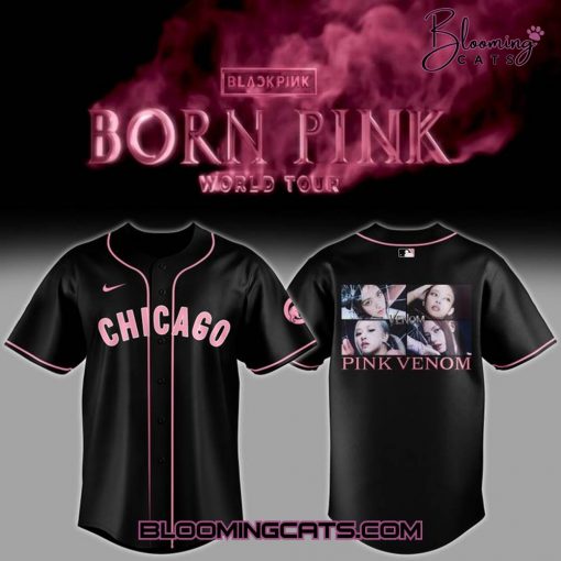 Chicago Cubs x Blackpink World Tour Jersey