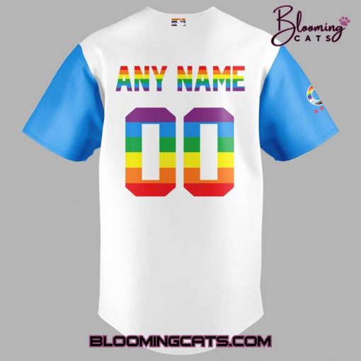 Chicago Cubs x Pride 25 Custom Baseball Jersey
