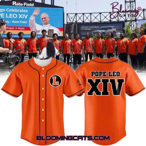 Chicago White Sox Catholic High School Pope Leo XIV Baseball Jersey