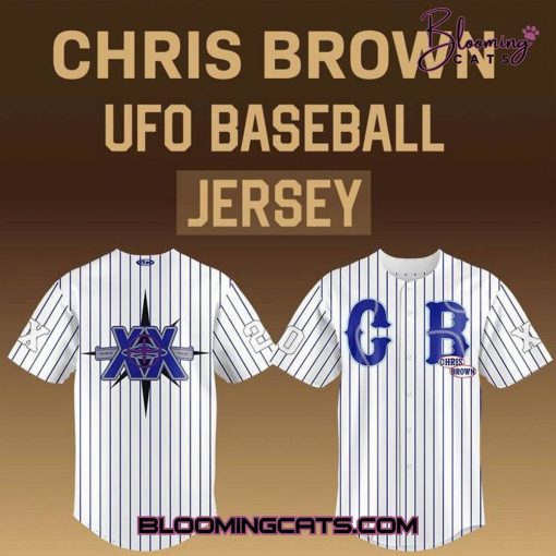 Chris Brown – UFO Limited Edition Baseball Jersey