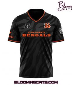 Cincinnati Bengals NFL 2025 “Football x Football” Soccer Jersey