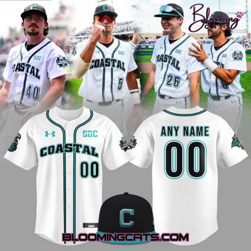 Coastal Carolina Chanticleers Special New 2025 Baseball Jersey