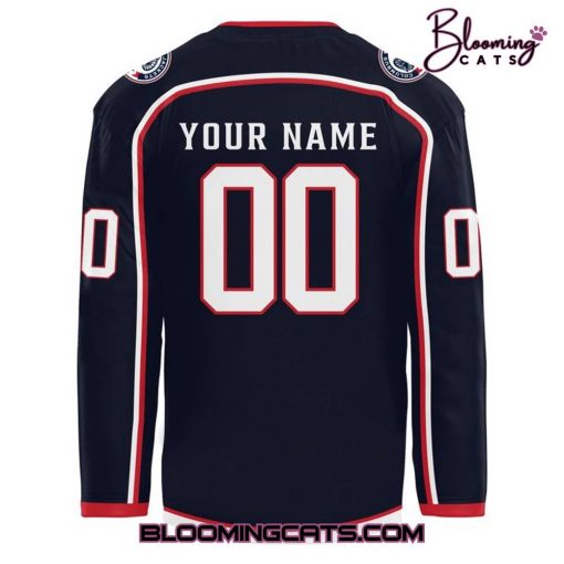 Columbus Blue Jackets 25th Anniversary Season Custom Jersey