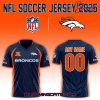 Cincinnati Bengals NFL 2025 “Football x Football” Soccer Jersey