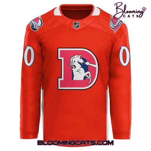 Denver Broncos x Colorado Avalanche New Hockey Jersey