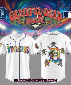 Detroit Tigers Celebrating Grateful Dead Night Limited Edition Jersey