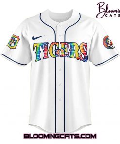 Detroit Tigers Celebrating Grateful Dead Night Limited Edition Jersey