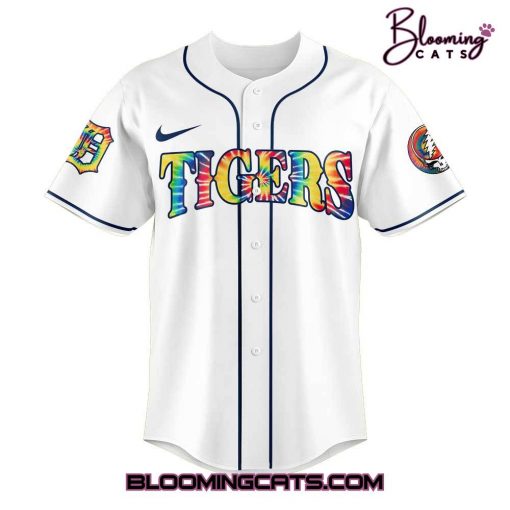 Detroit Tigers Celebrating Grateful Dead Night Limited Edition Jersey