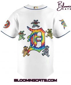 Detroit Tigers Celebrating Grateful Dead Night Limited Edition Jersey
