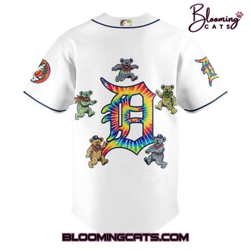 Detroit Tigers Celebrating Grateful Dead Night Limited Edition Jersey