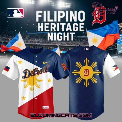 Detroit Tigers x Celebrating Filipino Heritage Night Jersey
