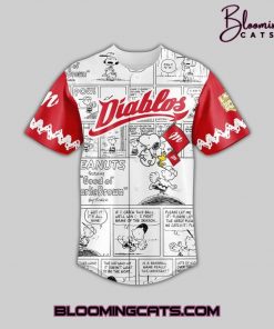 Diablos Rojos del Mexico x Peanuts 2025 Baseball Jersey
