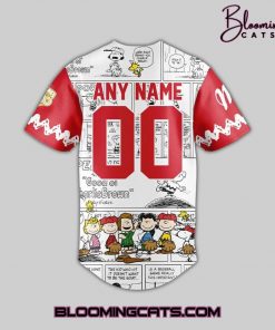 Diablos Rojos del Mexico x Peanuts 2025 Baseball Jersey