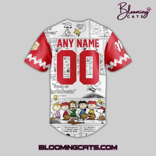 Diablos Rojos del Mexico x Peanuts 2025 Baseball Jersey