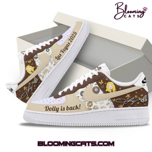 Dolly Parton “Las Vegas Tour 2025” Air Force 1 Shoes