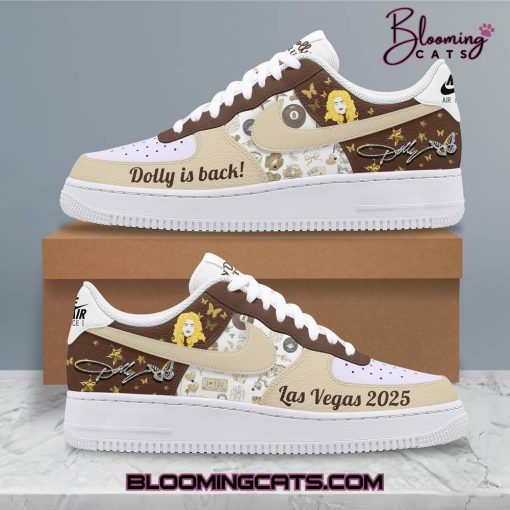 Dolly Parton “Las Vegas Tour 2025” Air Force 1 Shoes