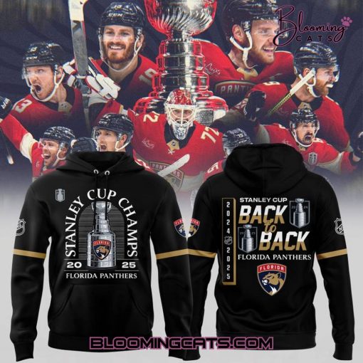 Florida Panthers 2025 Stanley Cup Back-to-Back Champions Special Hoodie