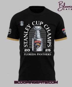 Florida Panthers 2025 Stanley Cup Back-to-Back Champions Special Tee