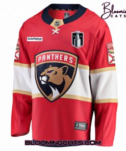 Florida Panthers “Back to Back” Champion 2025 Hockey Jersey