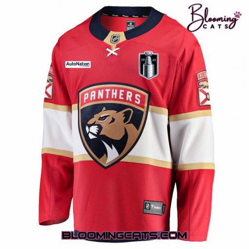 Florida Panthers “Back to Back” Champion 2025 Hockey Jersey