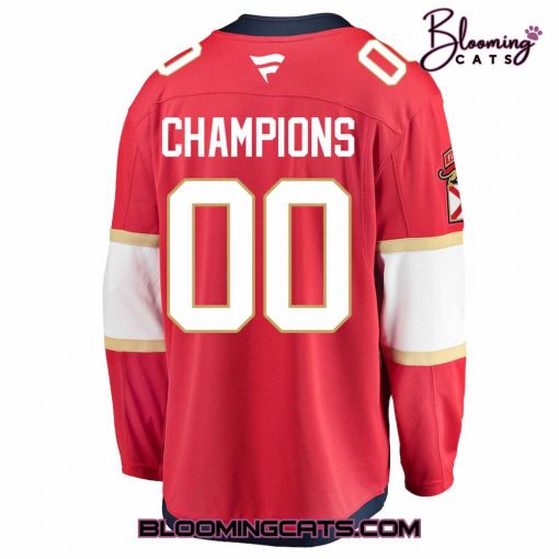 Florida Panthers Champion NHL Stanley Cup 2025 Hockey Jersey