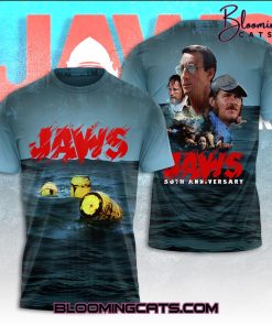 Jaws “50TH ANNIVERSARY” New 2025 T-shirt