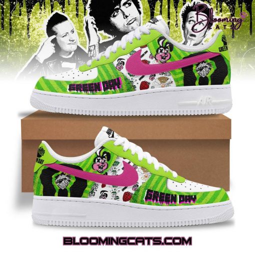 Green Day New 2025 Limited Edition Air Force 1 Sneakers