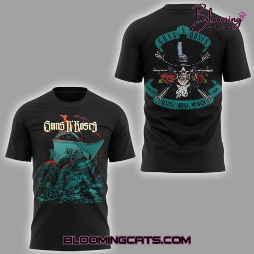Guns N’ Roses 2025 Tour Limited Edition Munich Shirt